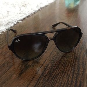 Rayban Cats 5000 tortoise sunglasses